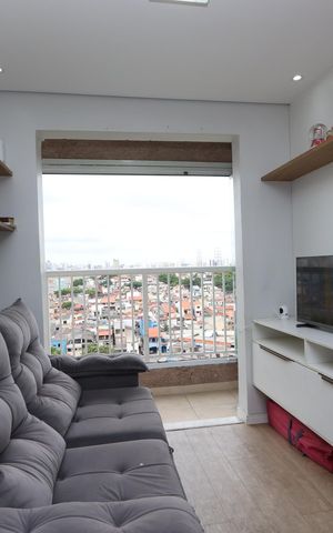 Apartamento à venda com 43m², 2 quartos e 1 vagaSala