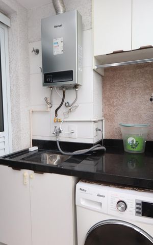 Apartamento à venda com 43m², 2 quartos e 1 vagaLavanderia