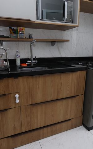 Apartamento à venda com 43m², 2 quartos e 1 vagaCozinha