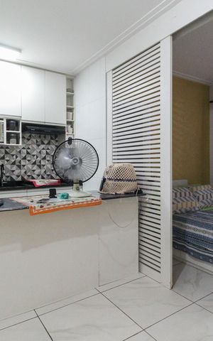 Studio para alugar com 28m², 1 quarto e sem vaga Studio para alugar com 28m², 1 quarto e sem vagaSala - Cozinha