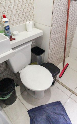 Studio para alugar com 28m², 1 quarto e sem vaga Studio para alugar com 28m², 1 quarto e sem vagaBanheiro