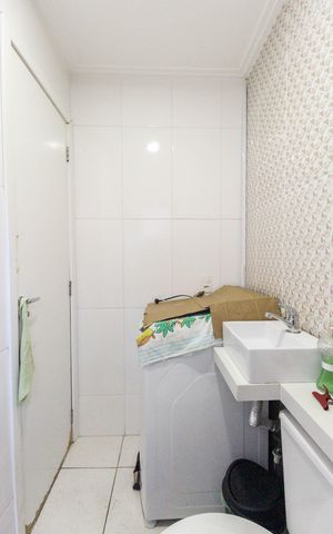 Studio para alugar com 28m², 1 quarto e sem vaga Studio para alugar com 28m², 1 quarto e sem vagaBanheiro
