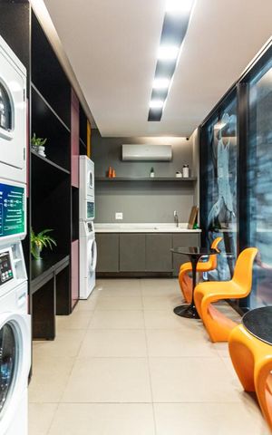 Studio à venda com 30m², 1 quarto e sem vagaLavanderia