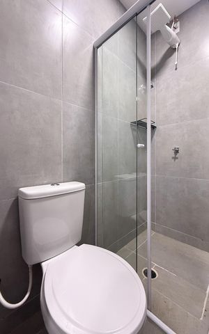 Studio à venda com 27m², 1 quarto e sem vaga