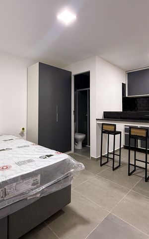 Studio à venda com 27m², 1 quarto e sem vaga