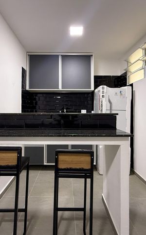 Studio à venda com 27m², 1 quarto e sem vaga