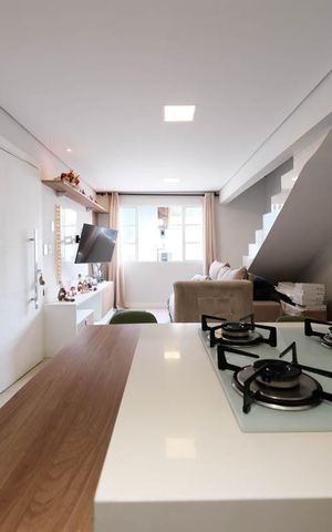 Casa de condomínio à venda com 80m², 2 quartos e 1 vagaSala/Cozinha