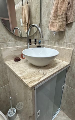 Apartamento à venda com 65m², 2 quartos e 1 vagaBanheiro