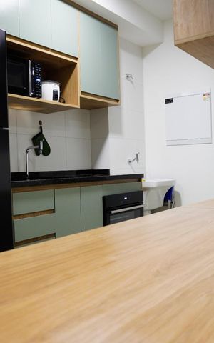 Apartamento à venda com 42m², 1 quarto e 1 vaga Apartamento à venda com 42m², 1 quarto e 1 vagaCozinha