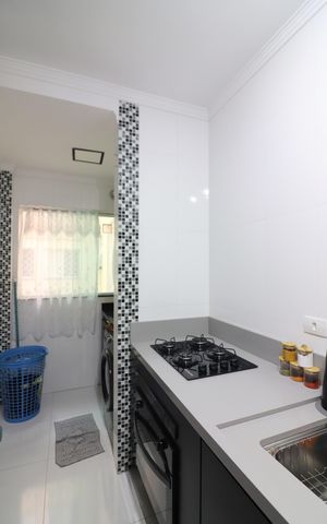 Apartamento à venda com 83m², 3 quartos e 2 vagasCozinha e Área de Serviço