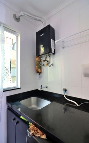 Apartamento à venda com 83m², 3 quartos e 2 vagasCozinha e Área de Serviço