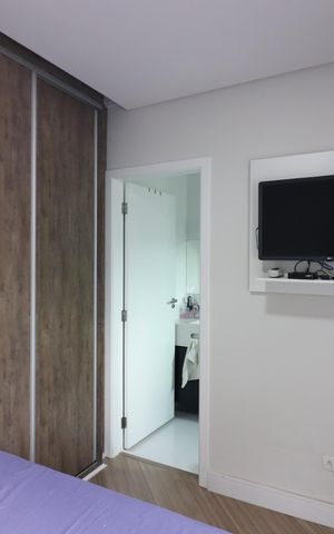 Apartamento à venda com 83m², 3 quartos e 2 vagasQuarto 1 Suíte