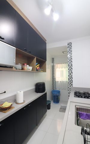 Apartamento à venda com 83m², 3 quartos e 2 vagasCozinha e Área de Serviço