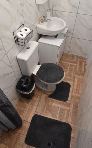 Studio para alugar com 30m², 1 quarto e sem vagaBanheiro da Kitnet