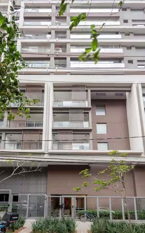 Studio para alugar com 33m², 1 quarto e sem vaga