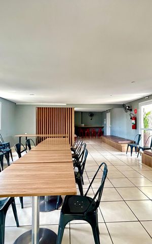 Apartamento à venda com 42m², 2 quartos e 1 vaga Apartamento à venda com 42m², 2 quartos e 1 vagaÁrea comum - Salão de festas