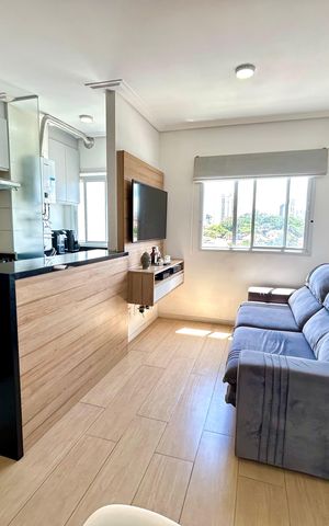 Apartamento à venda com 42m², 2 quartos e 1 vaga Apartamento à venda com 42m², 2 quartos e 1 vagaSala
