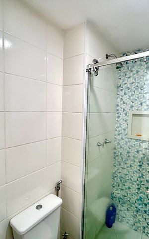 Apartamento à venda com 42m², 2 quartos e 1 vaga Apartamento à venda com 42m², 2 quartos e 1 vagaBanheiro