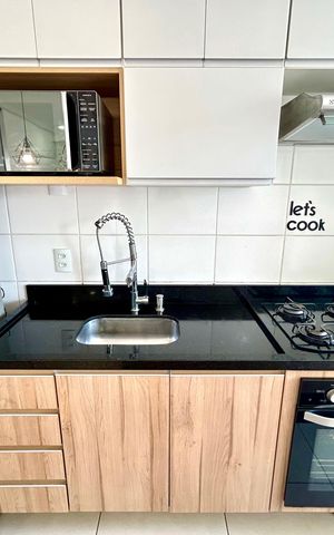 Apartamento à venda com 42m², 2 quartos e 1 vaga Apartamento à venda com 42m², 2 quartos e 1 vagaCozinha