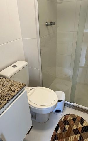 Apartamento à venda com 66m², 2 quartos e 1 vaga Apartamento à venda com 66m², 2 quartos e 1 vagaBanheiro Social