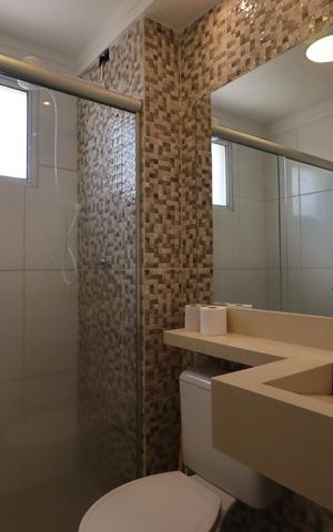 Apartamento para alugar com 43m², 2 quartos e 1 vaga Apartamento para alugar com 43m², 2 quartos e 1 vagaBanheiro