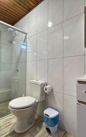 Casa para alugar com 110m², 1 quarto e 1 vaga Casa para alugar com 110m², 1 quarto e 1 vagaBanheiro