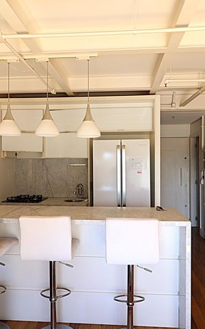 Apartamento para alugar com 97m², 1 quarto e 2 vagasCozinha sala