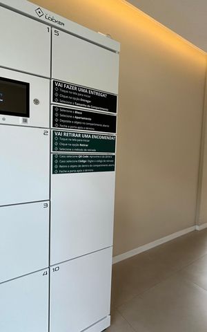 Apartamento para alugar com 39m², 1 quarto e 1 vaga Apartamento para alugar com 39m², 1 quarto e 1 vagaArmário inteligente