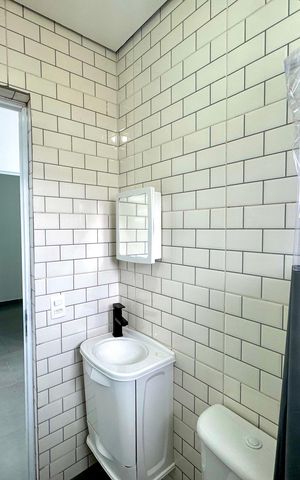 Apartamento para alugar com 22m², 1 quarto e sem vaga Apartamento para alugar com 22m², 1 quarto e sem vagaBanheiro Social