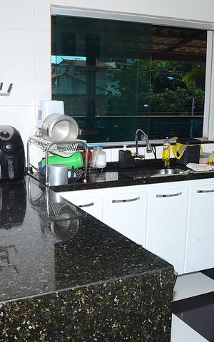 Casa de condomínio para alugar com 110m², 2 quartos e 1 vagaCozinha