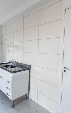 Apartamento para alugar com 40m², 2 quartos e 1 vaga Apartamento para alugar com 40m², 2 quartos e 1 vagaCozinha e Área de Serviço
