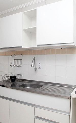 Apartamento à venda com 68m², 1 quarto e sem vagaCozinha + Área de Serviço