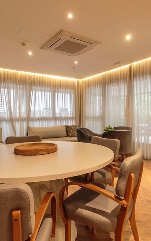 Apartamento à venda com 54m², 1 quarto e 1 vaga Apartamento à venda com 54m², 1 quarto e 1 vagaÁrea comum - Salão de festas