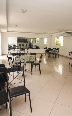 Apartamento à venda com 45m², 2 quartos e 1 vaga Apartamento à venda com 45m², 2 quartos e 1 vagaÁrea comum - Salão de festas