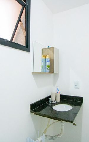 Apartamento à venda com 40m², 2 quartos e 2 vagasBanheiro