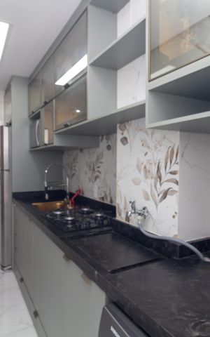 Apartamento à venda com 47m², 2 quartos e 1 vaga Apartamento à venda com 47m², 2 quartos e 1 vagaCozinha