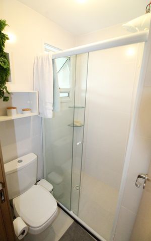 Apartamento para alugar com 40m², 1 quarto e 1 vagaQuarto / Banheiro