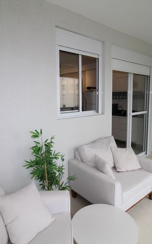 Apartamento para alugar com 40m², 1 quarto e 1 vagaSacada