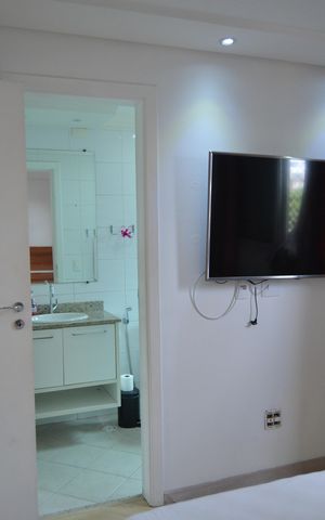 Apartamento para alugar com 90m², 3 quartos e 2 vagasQuarto Suíte