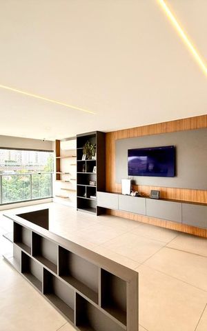 Apartamento à venda com 143m², 3 quartos e 2 vagas Apartamento à venda com 143m², 3 quartos e 2 vagasSala