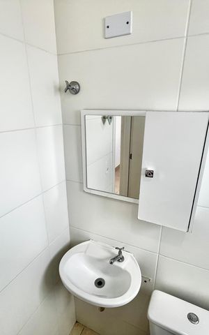 Apartamento à venda com 50m², 2 quartos e 1 vaga Apartamento à venda com 50m², 2 quartos e 1 vagaBanheiro