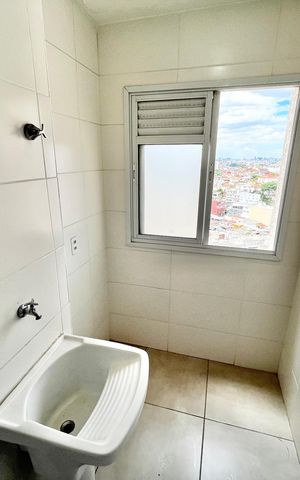 Apartamento à venda com 50m², 2 quartos e 1 vaga Apartamento à venda com 50m², 2 quartos e 1 vagaCozinha e Área de Serviço