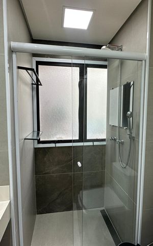 Apartamento à venda com 177m², 3 quartos e 3 vagas Apartamento à venda com 177m², 3 quartos e 3 vagasBanheiro da Suíte 1
