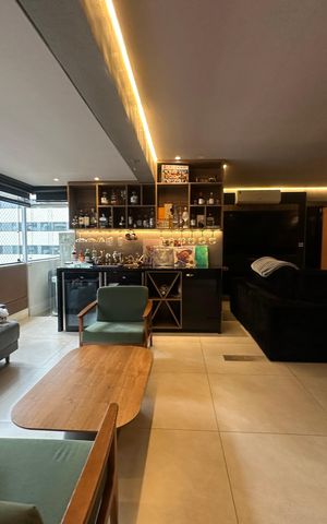 Apartamento à venda com 177m², 3 quartos e 3 vagas Apartamento à venda com 177m², 3 quartos e 3 vagasSala