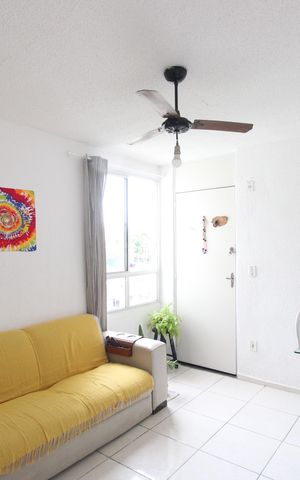 Apartamento à venda com 44m², 2 quartos e 1 vagaSala