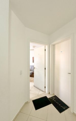 Apartamento para alugar com 66m², 2 quartos e 1 vagaHall social