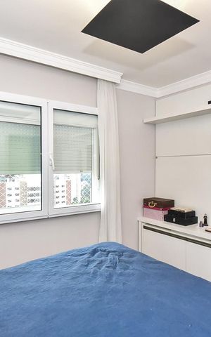 Apartamento à venda com 141m², 3 quartos e 2 vagasSuíte 1