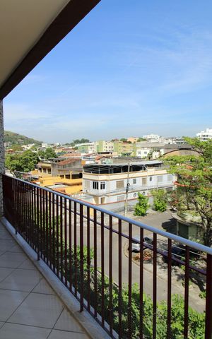 Apartamento à venda com 90m², 3 quartos e 1 vagaVaranda