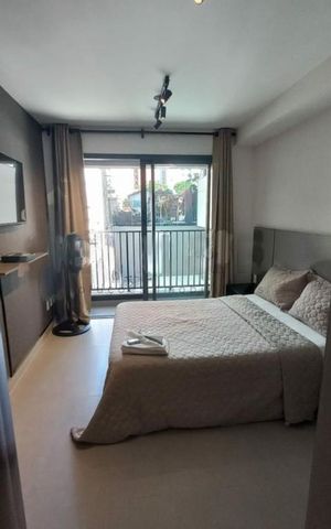 Studio para alugar com 25m², 1 quarto e sem vaga