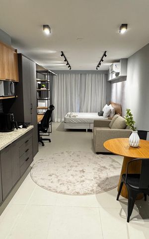 Apartamento à venda com 44m², 1 quarto e sem vaga